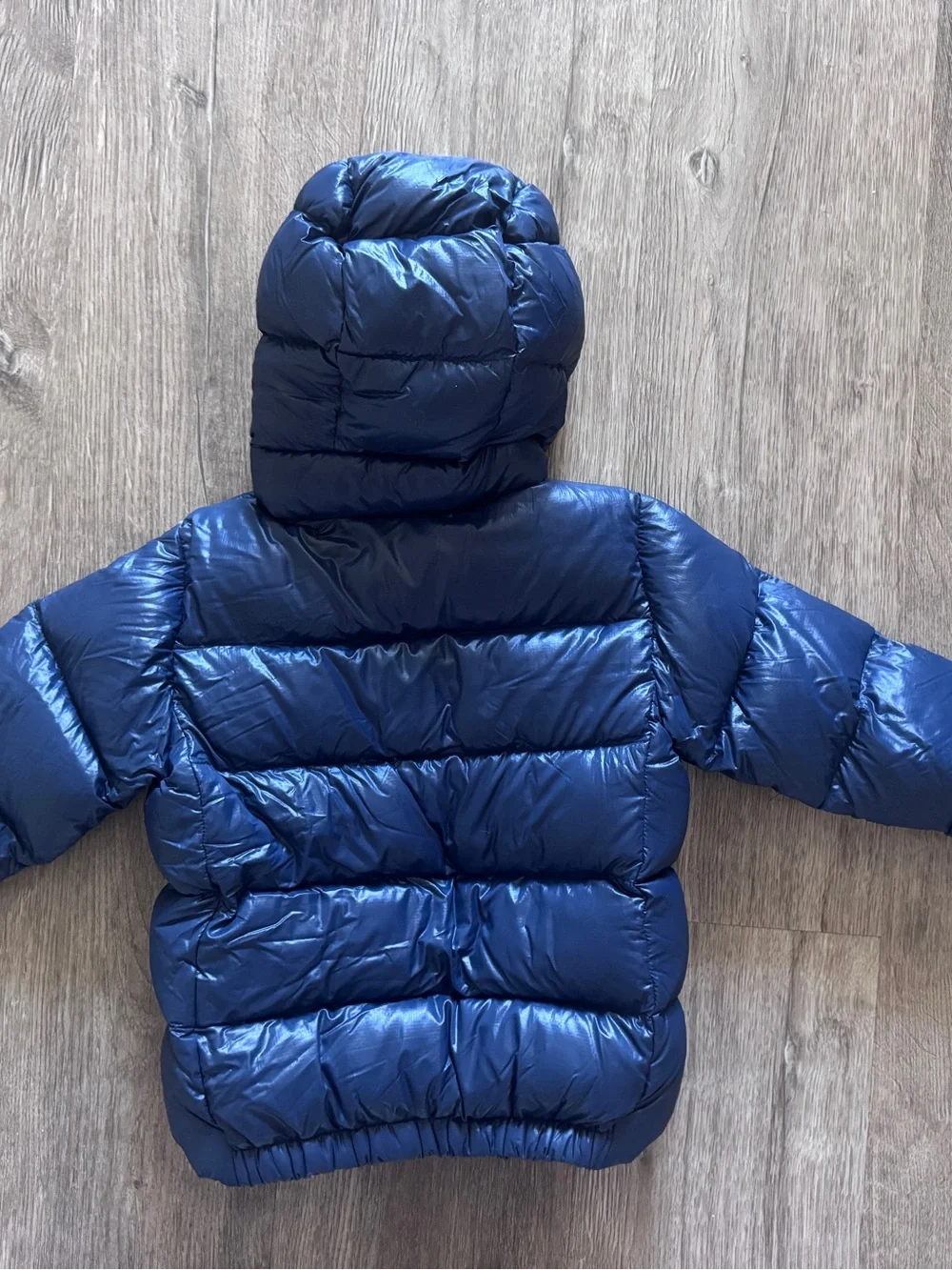 Patagonia high loft down coat Blue kids 3T like new